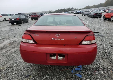 2001 Toyota Camry Solara Se из США, поврежденный, VIN 2T1CF22P71C431458